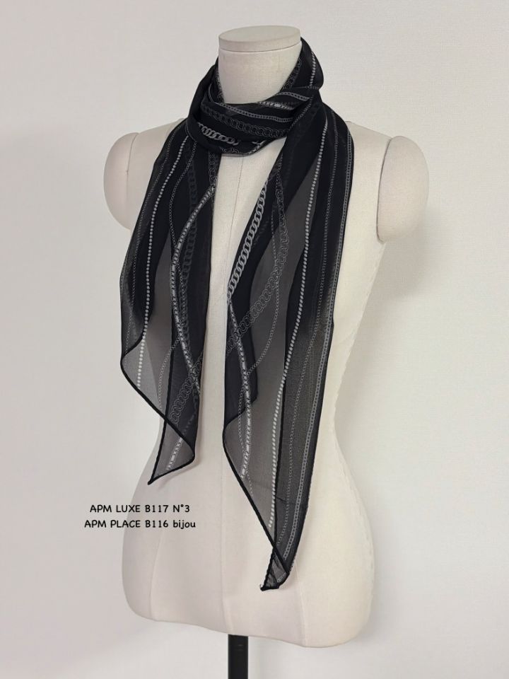 N3韓國直郵女裝新款職業推薦時尚熱賣休閑26春夏圍巾披肩雪紡N3圍巾/披肩