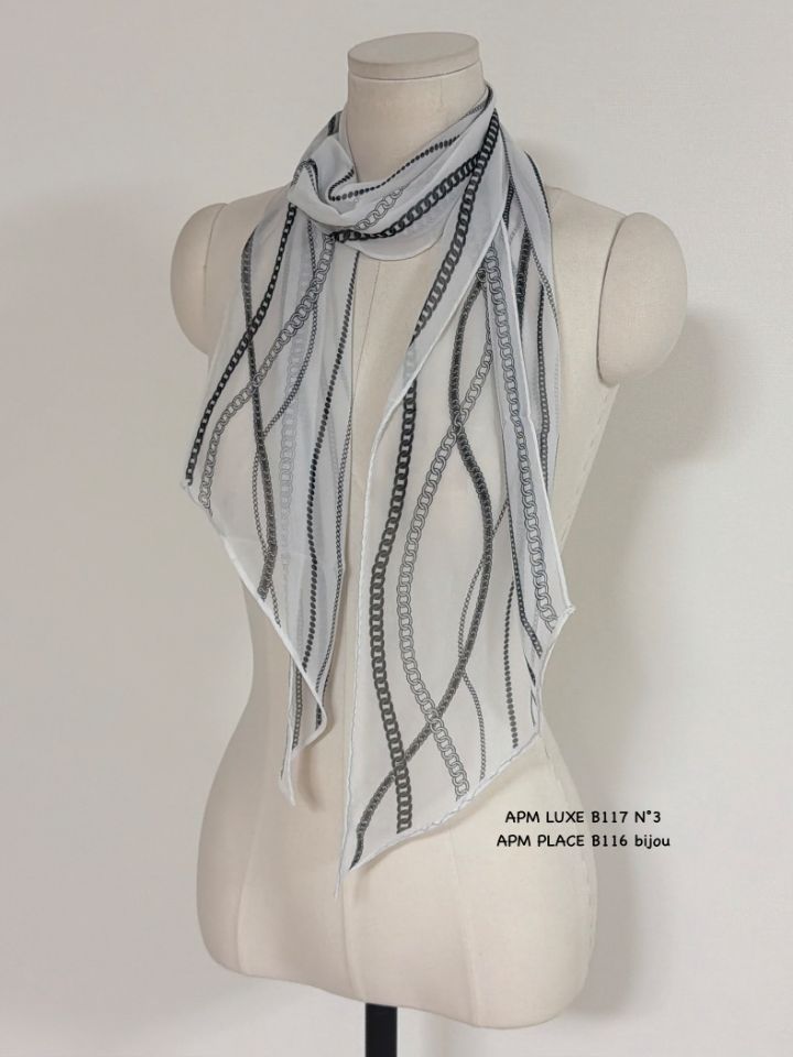 N3韓國直郵女裝新款職業推薦時尚熱賣休閑26春夏圍巾披肩雪紡N3圍巾/披肩