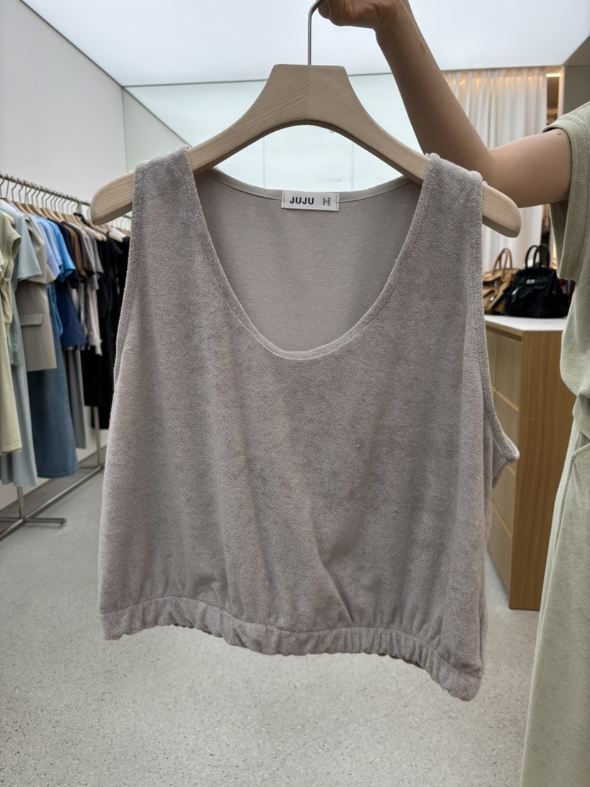 JUJU東大門實拍韓國女士新款推薦休閑26夏季職業吊帶背心JUJU吊帶/背心圖色1