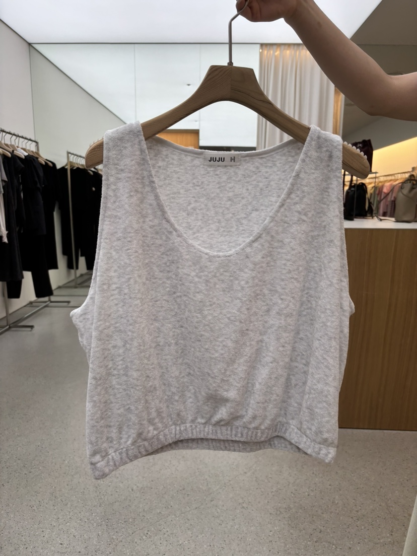 JUJU東大門實拍韓國女士新款推薦休閑26夏季職業吊帶背心JUJU吊帶/背心圖色2