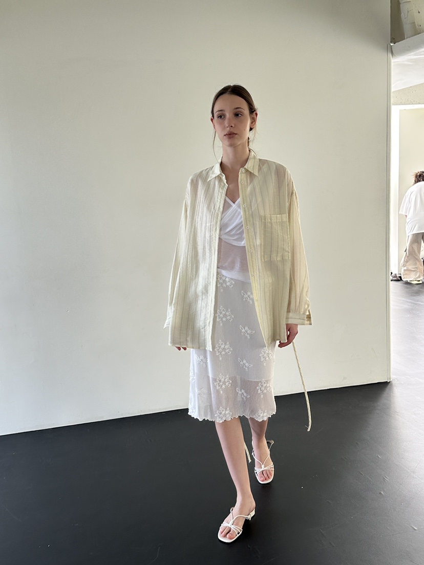 BOWIE韓國直郵女士新款26夏季職業推薦時尚熱賣半身裙中短裙BOWIE半身裙/中短裙