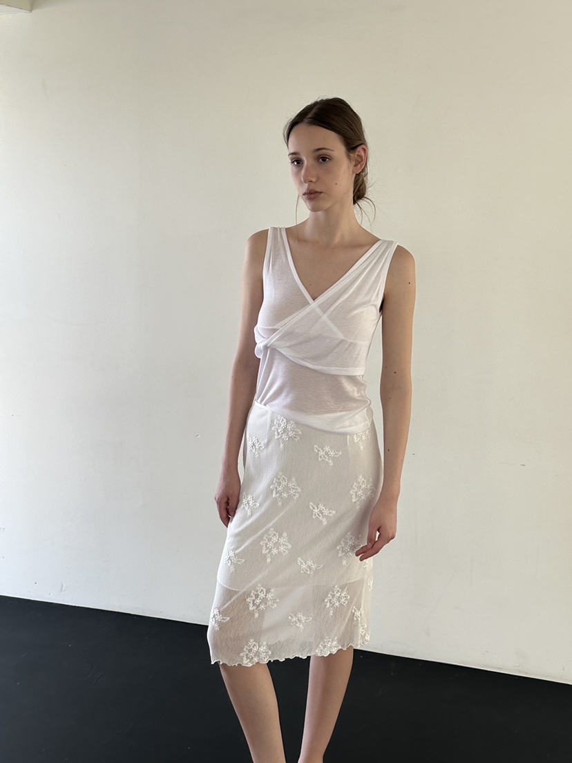 BOWIE韓國直郵女士新款26夏季職業推薦時尚熱賣半身裙中短裙BOWIE半身裙/中短裙