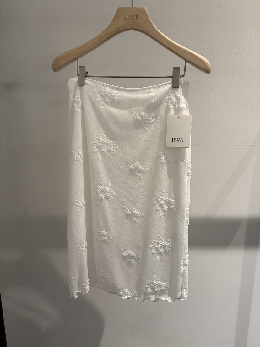 BOWIE韓國直郵女士新款26夏季職業推薦時尚熱賣半身裙中短裙BOWIE半身裙/中短裙圖色1