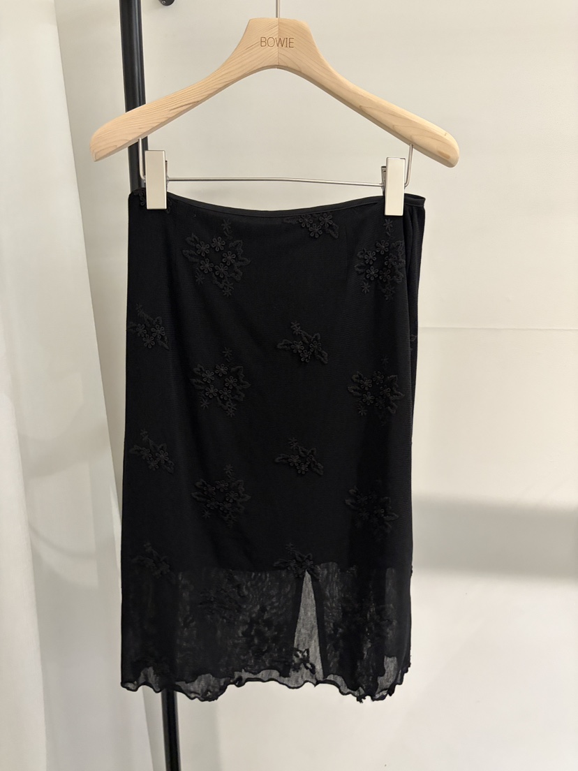 BOWIE韓國直郵女士新款26夏季職業推薦時尚熱賣半身裙中短裙BOWIE半身裙/中短裙圖色2