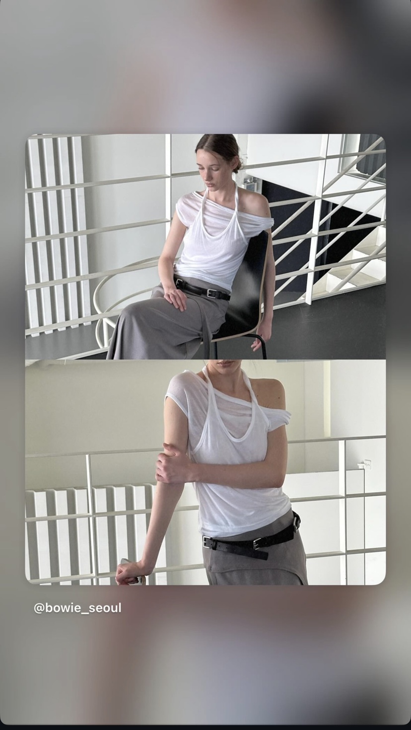 BOWIE東大門代購女裝新品真品26春夏人氣推薦職業休閑裙子BOWIE裙子