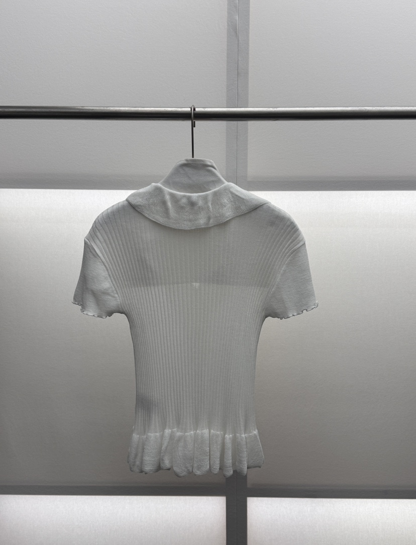 MILUI韓國直郵實拍女裝新款推薦人氣休閑職業時尚26夏季針織衫MILUI針織衫