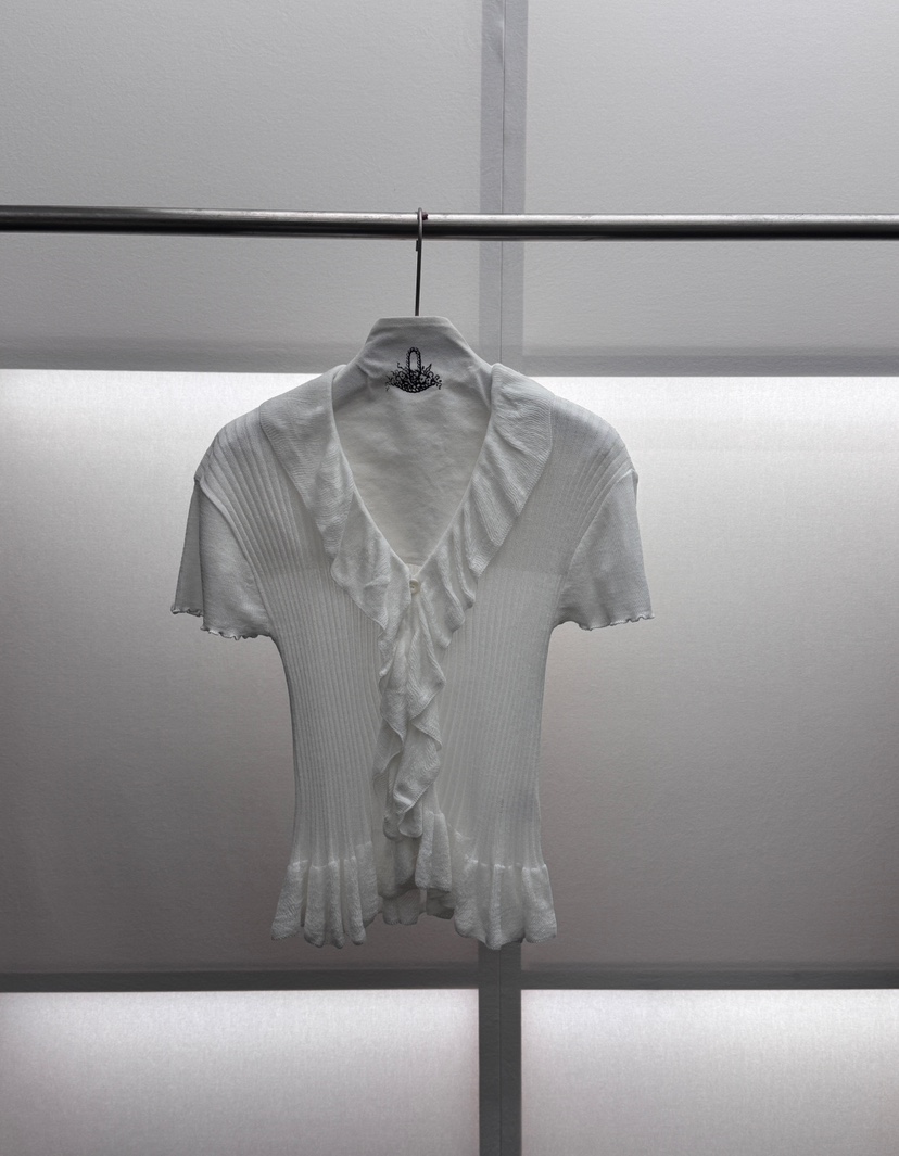 MILUI韓國直郵實拍女裝新款推薦人氣休閑職業時尚26夏季針織衫MILUI針織衫圖色1