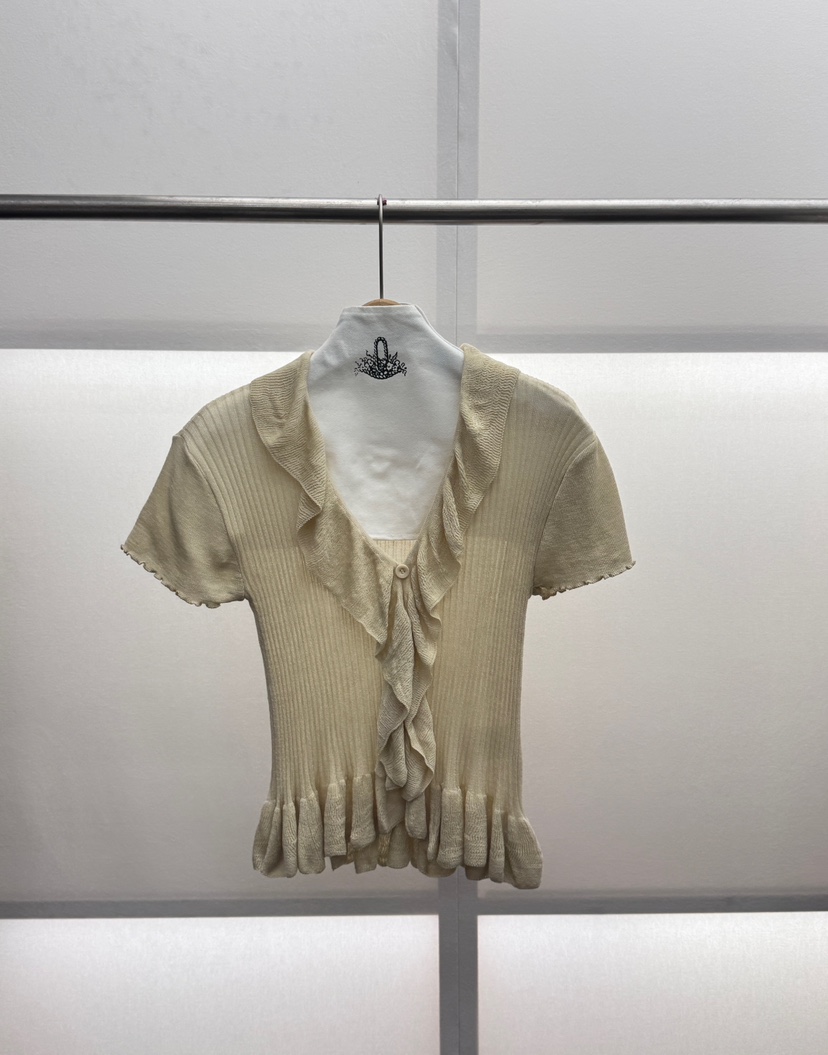 MILUI韓國直郵實拍女裝新款推薦人氣休閑職業時尚26夏季針織衫MILUI針織衫圖色2