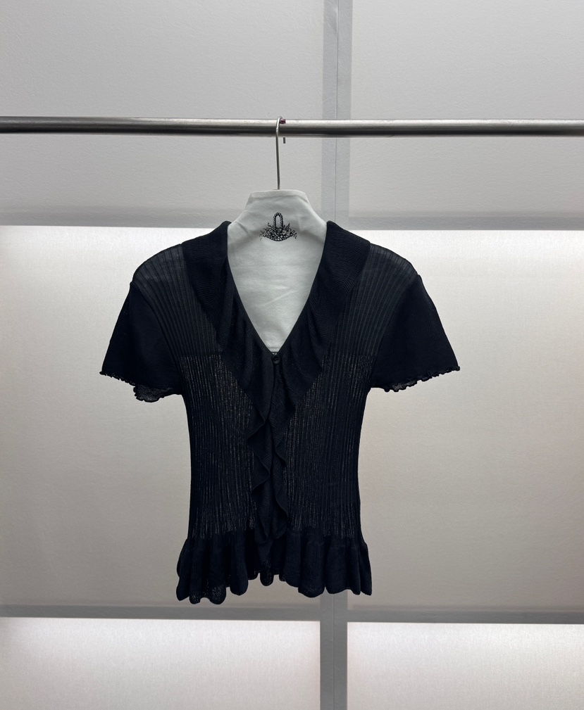 MILUI韓國直郵實拍女裝新款推薦人氣休閑職業時尚26夏季針織衫MILUI針織衫圖色3