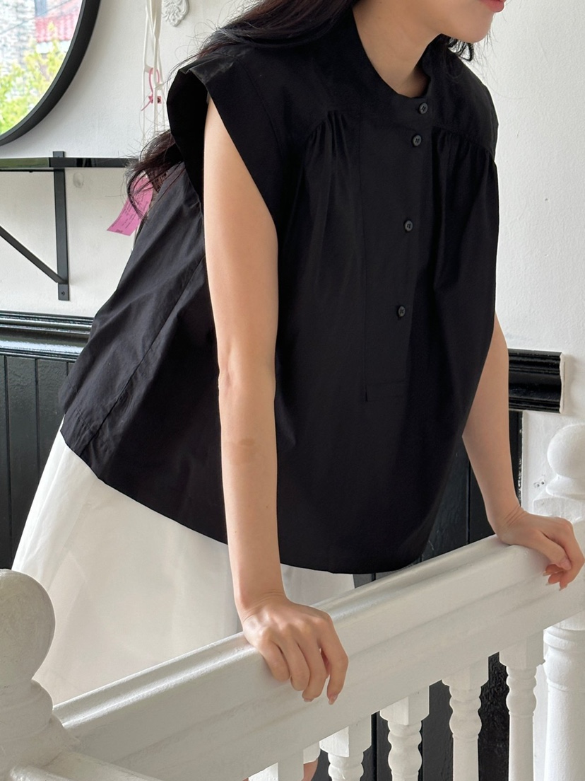 OHAO東大門實拍韓國女裝新品休閑26夏季26春夏襯衫蕾絲衫OHAO/HA MONG襯衫/蕾絲衫