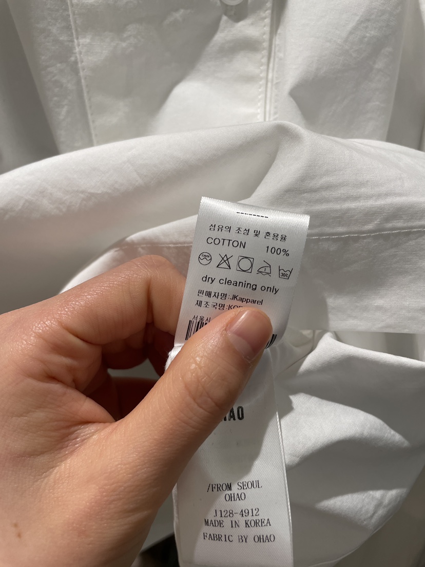 OHAO東大門實拍韓國女裝新品休閑26夏季26春夏襯衫蕾絲衫OHAO/HA MONG襯衫/蕾絲衫