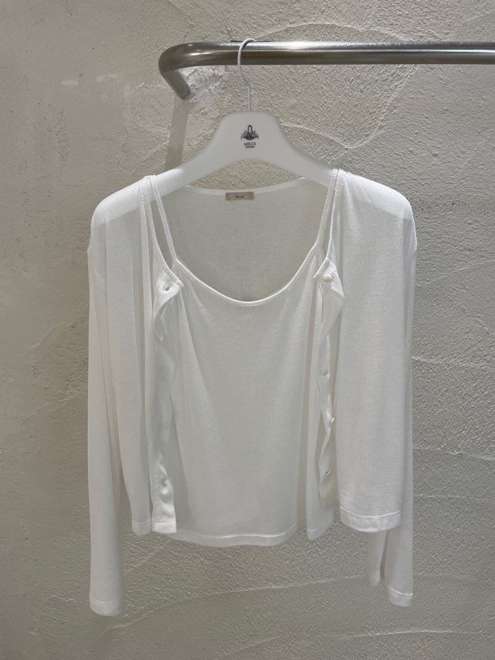 MILUI韓國直郵實拍女裝新品時尚熱賣休閑職業26夏季人氣套裝MILUI套裝圖色1