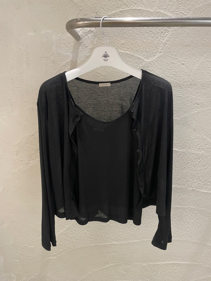 MILUI韓國直郵實拍女裝新品時尚熱賣休閑職業26夏季人氣套裝MILUI套裝圖色4