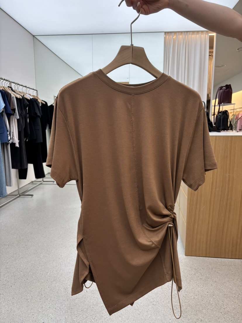 JUJU韓國東大門代購女裝新品職業時尚人氣推薦熱賣休閑T恤JUJUT恤圖色5