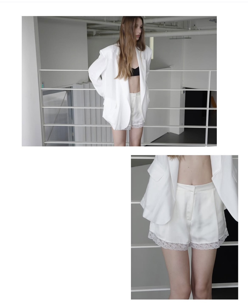 BOWIE韓國直郵女士新款推薦熱賣人氣休閑26春夏時尚夾克亞麻BOWIE夾克