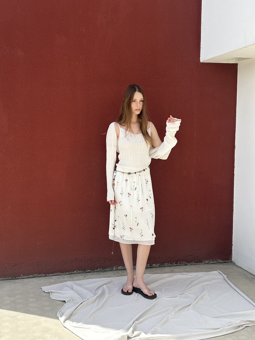 BOWIE東大門實拍韓國女士新品人氣26春夏休閑半身裙中短裙BOWIE半身裙/中短裙