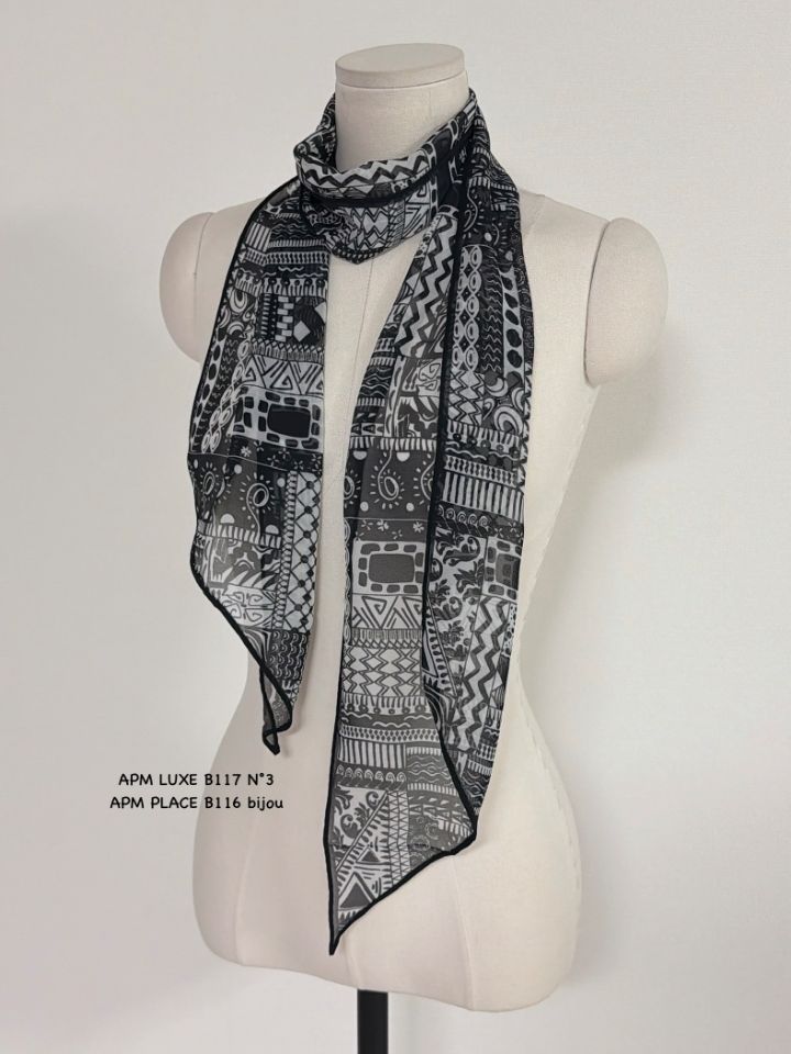 N3韓國直郵實拍女士新品推薦26春夏人氣時尚圍巾披肩雪紡N3圍巾/披肩