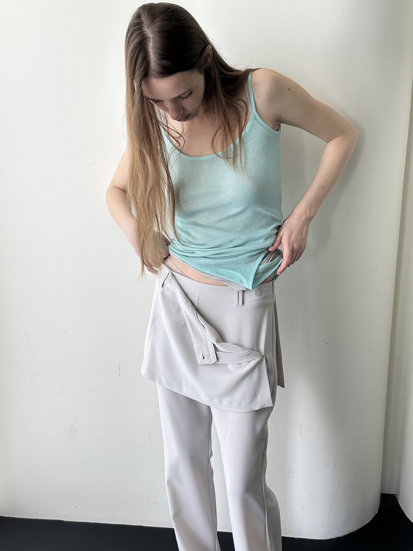 BOWIE韓國代購女裝新款真品時尚26春夏熱賣職業推薦吊帶背心BOWIE吊帶/背心