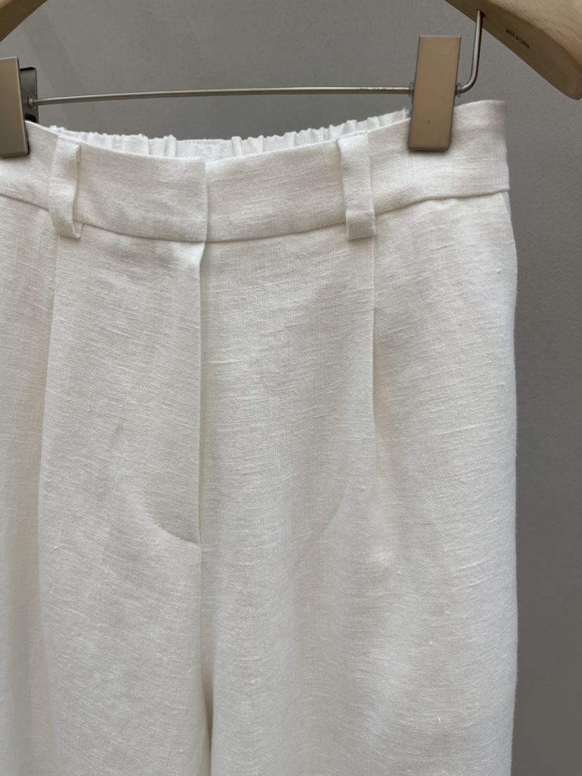 PLUS HONG-P韓國代購女士新品熱賣26春夏休閑人氣短褲亞麻LORA FAMILY/PLUS HONG短褲