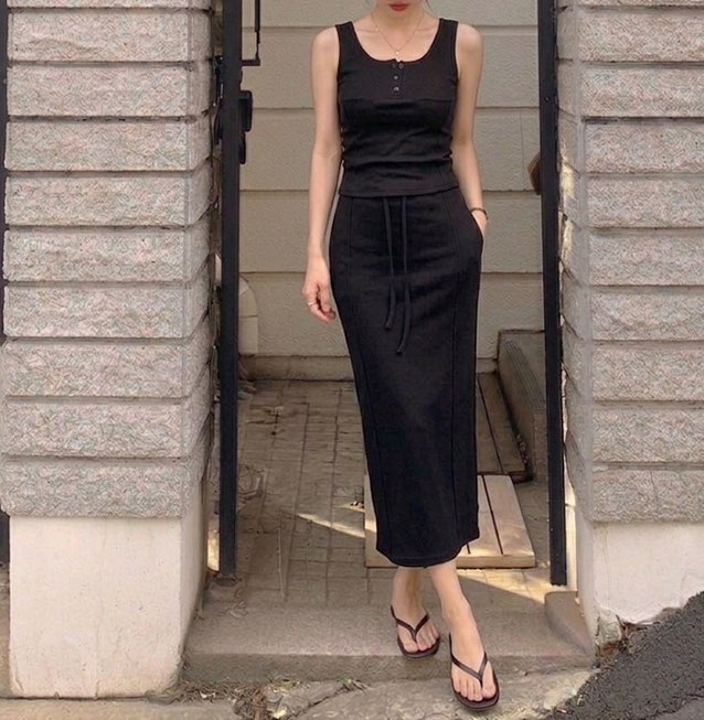 UNA/THE MAY韓國代購女士新品26春夏休閑人氣熱賣套裝套裝THEMAY/UNA套裝圖色2