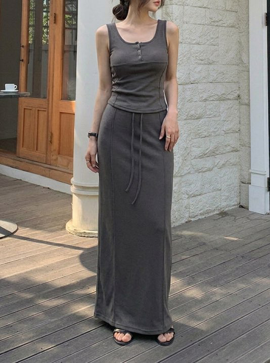 UNA/THE MAY韓國代購女士新品26春夏休閑人氣熱賣套裝套裝THEMAY/UNA套裝圖色3