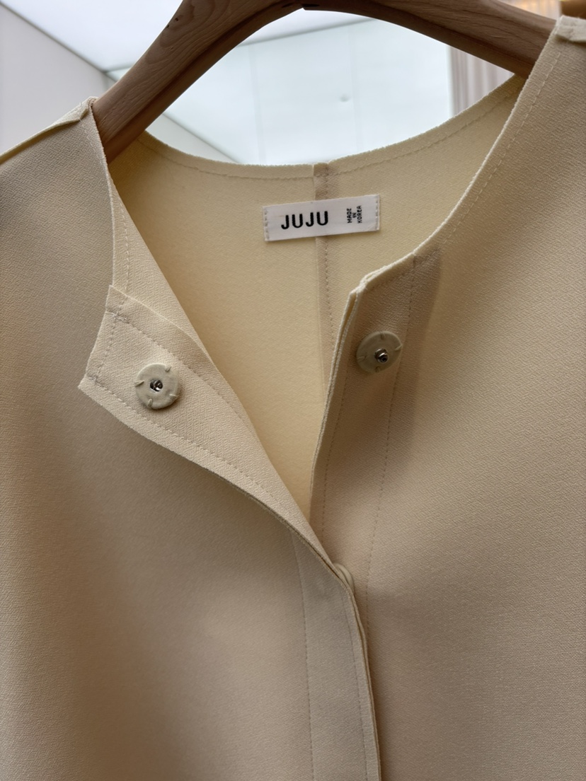 JUJU韓國直郵實拍女士新品推薦26春夏熱賣26夏季襯衫蕾絲衫JUJU襯衫/蕾絲衫