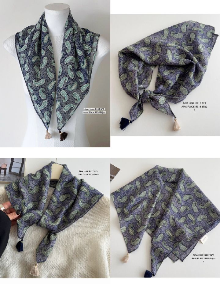 N3韓國東大門代購女士新款時尚職業26春夏人氣26夏季圍巾披肩N3圍巾/披肩
