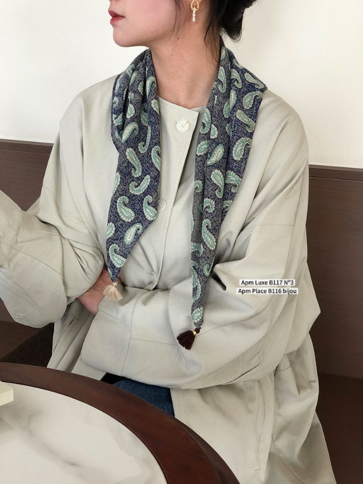 N3韓國東大門代購女士新款時尚職業26春夏人氣26夏季圍巾披肩N3圍巾/披肩