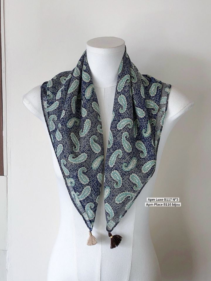 N3韓國東大門代購女士新款時尚職業26春夏人氣26夏季圍巾披肩N3圍巾/披肩圖色1