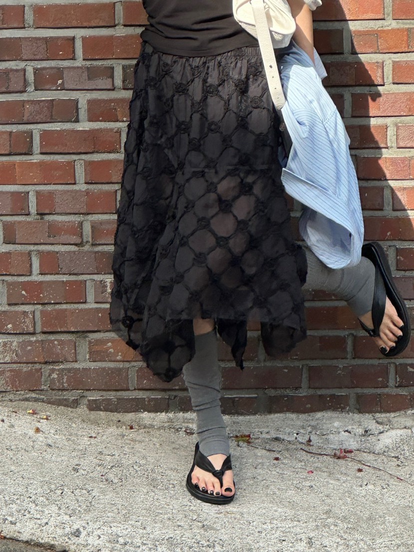 ZEROZERO東大門直郵女裝新款26春夏休閑真品半身裙中短裙ZEROZERO半身裙/中短裙圖色2