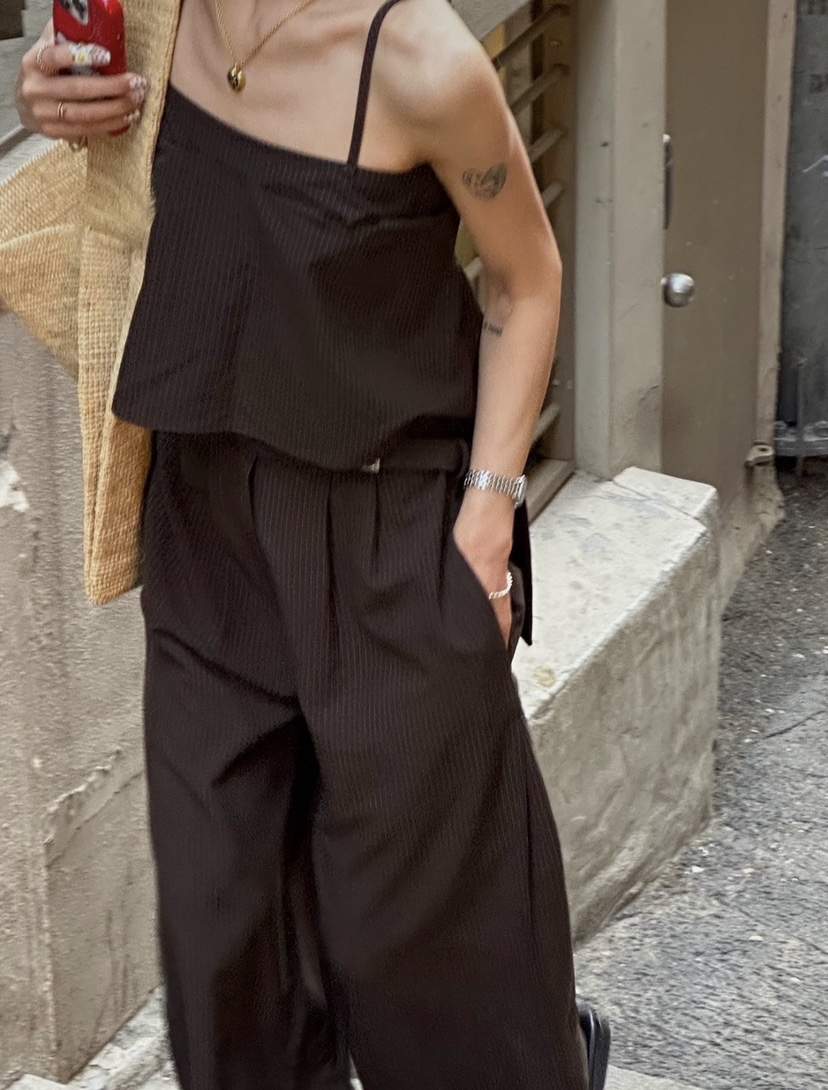 ZEROZERO韓國直郵女裝新品熱賣26春夏職業人氣休閑吊帶背心ZEROZERO吊帶/背心