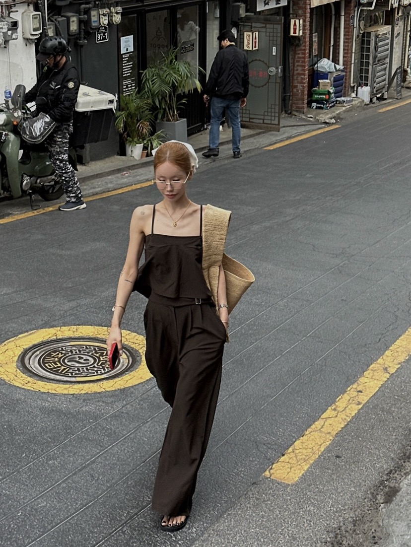 ZEROZERO韓國直郵女裝新品熱賣26春夏職業人氣休閑吊帶背心ZEROZERO吊帶/背心