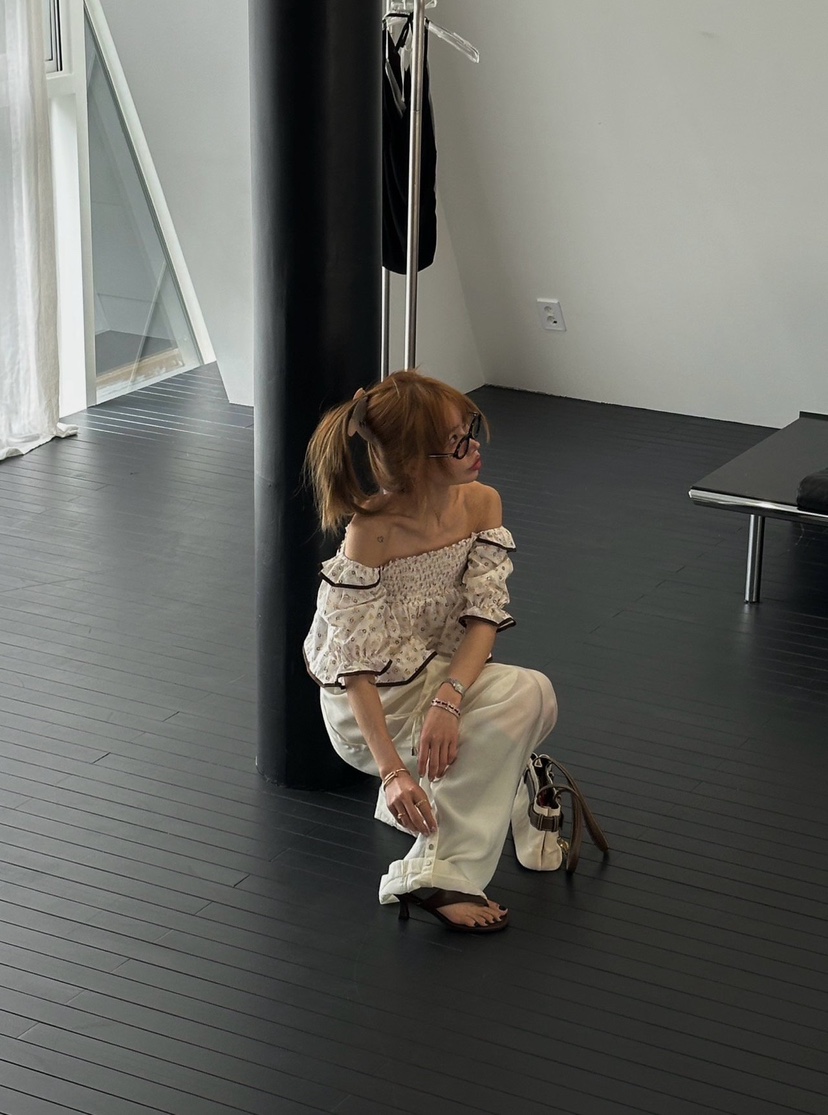 ZEROZERO韓國直郵女裝新品推薦26春夏職業休閑襯衫蕾絲衫ZEROZERO襯衫/蕾絲衫