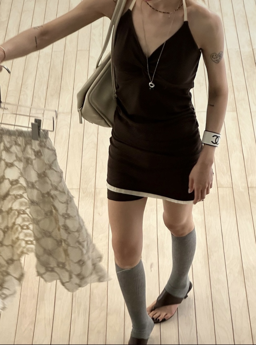 ZEROZERO韓國代購女裝新款熱賣26春夏休閑真品時尚裙褲開衩ZEROZERO裙褲