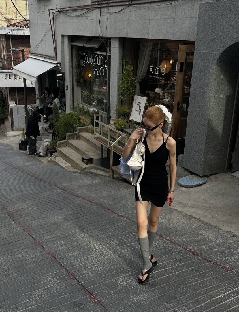 ZEROZERO韓國代購女裝新款熱賣26春夏休閑真品時尚裙褲開衩ZEROZERO裙褲