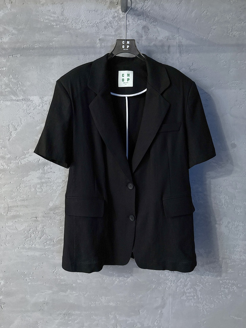 COME OPEN/HAPER韓國代購女裝新款休閑職業時尚夾克亞麻COME OPEN/HAPER夾克圖色3