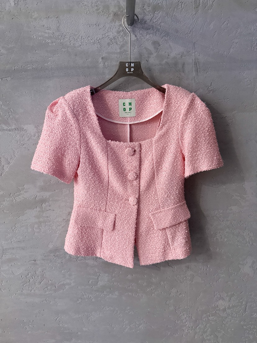 COME OPEN/HAPER東大門實拍女裝新品推薦職業夾克粗花呢COME OPEN/HAPER夾克圖色2