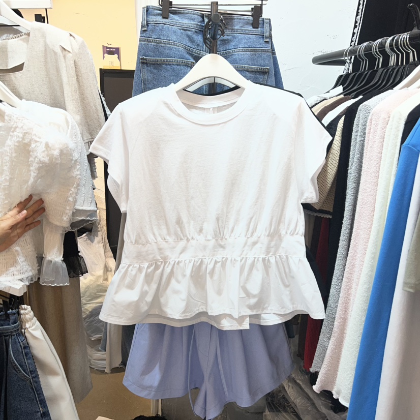 OZ東大門代購女士新款熱賣休閑人氣真品26春夏時尚推薦T恤OZ.ounceT恤圖色1