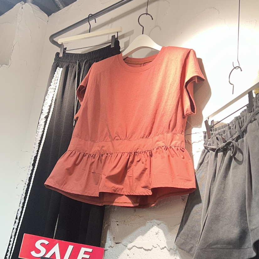 OZ東大門代購女士新款熱賣休閑人氣真品26春夏時尚推薦T恤OZ.ounceT恤圖色3