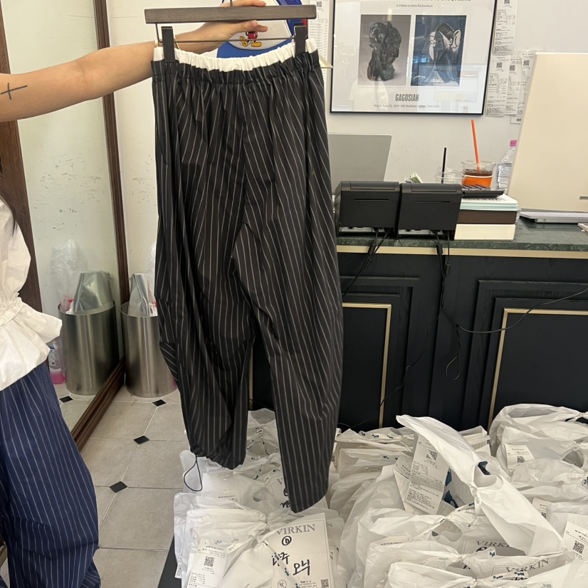 VIRKIN東大門實拍女士新品職業熱賣真品26春夏休閑休閑褲VIRKIN休閑褲