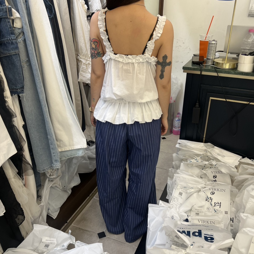 VIRKIN東大門實拍女士新品職業熱賣真品26春夏休閑休閑褲VIRKIN休閑褲