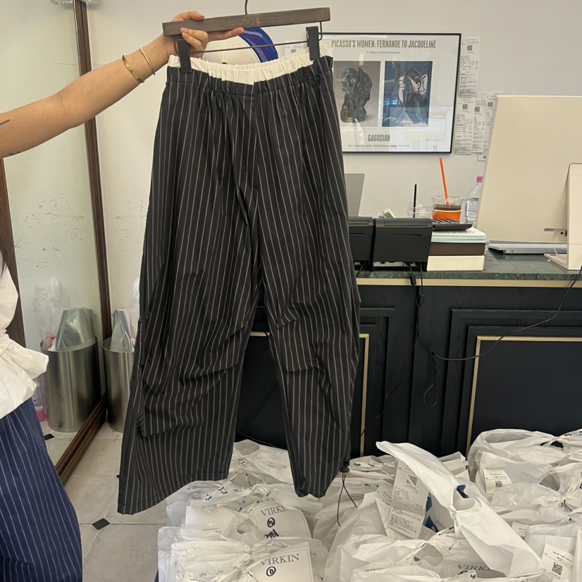 VIRKIN東大門實拍女士新品職業熱賣真品26春夏休閑休閑褲VIRKIN休閑褲圖色3