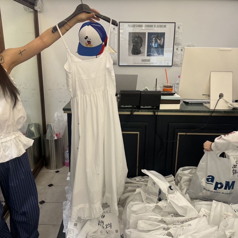 VIRKIN東大門直郵女士新品人氣職業真品推薦時尚休閑連衣裙VIRKIN連衣裙