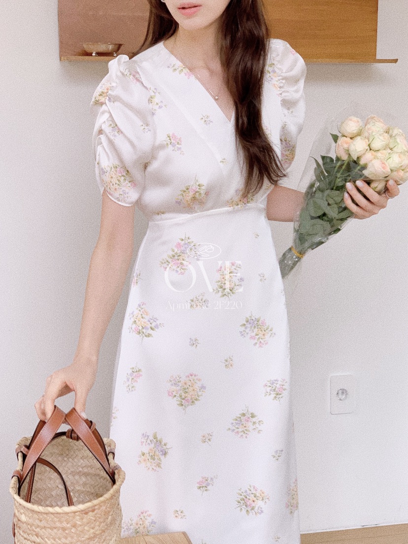 OVE東大門代購女士新品真品人氣休閑26春夏熱賣時尚連衣裙OVE連衣裙