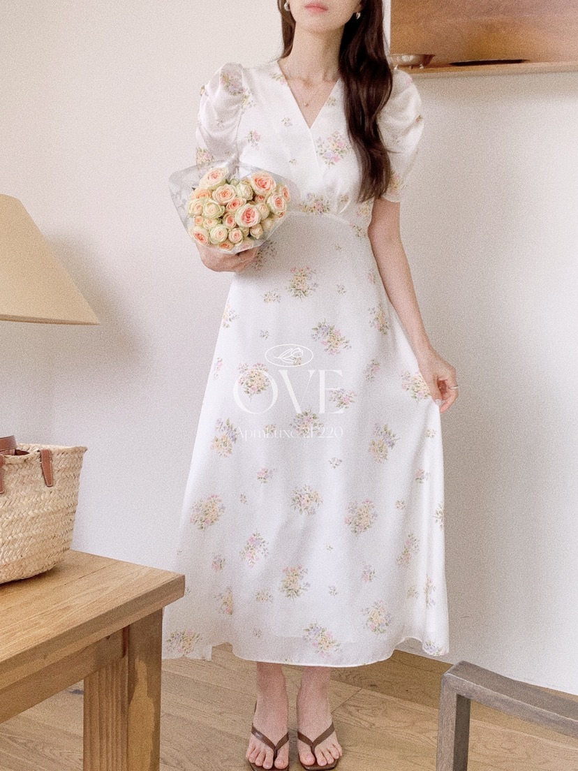 OVE東大門代購女士新品真品人氣休閑26春夏熱賣時尚連衣裙OVE連衣裙