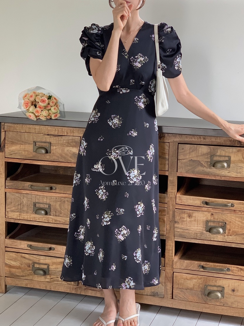 OVE東大門代購女士新品真品人氣休閑26春夏熱賣時尚連衣裙OVE連衣裙