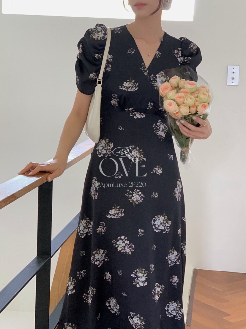 OVE東大門代購女士新品真品人氣休閑26春夏熱賣時尚連衣裙OVE連衣裙