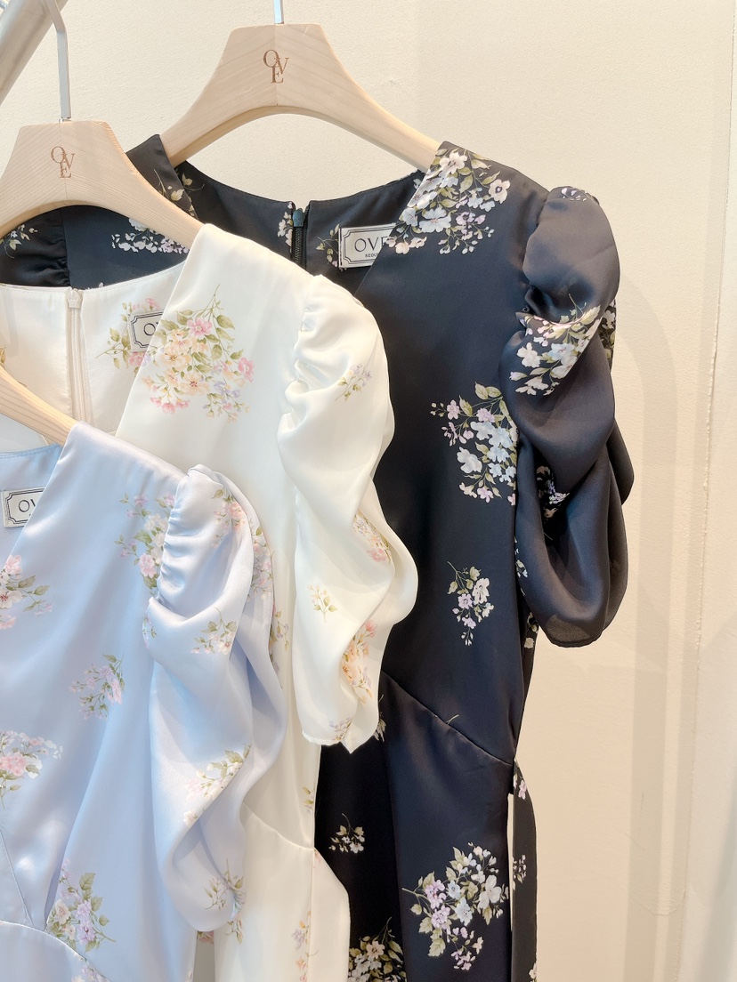 OVE東大門代購女士新品真品人氣休閑26春夏熱賣時尚連衣裙OVE連衣裙