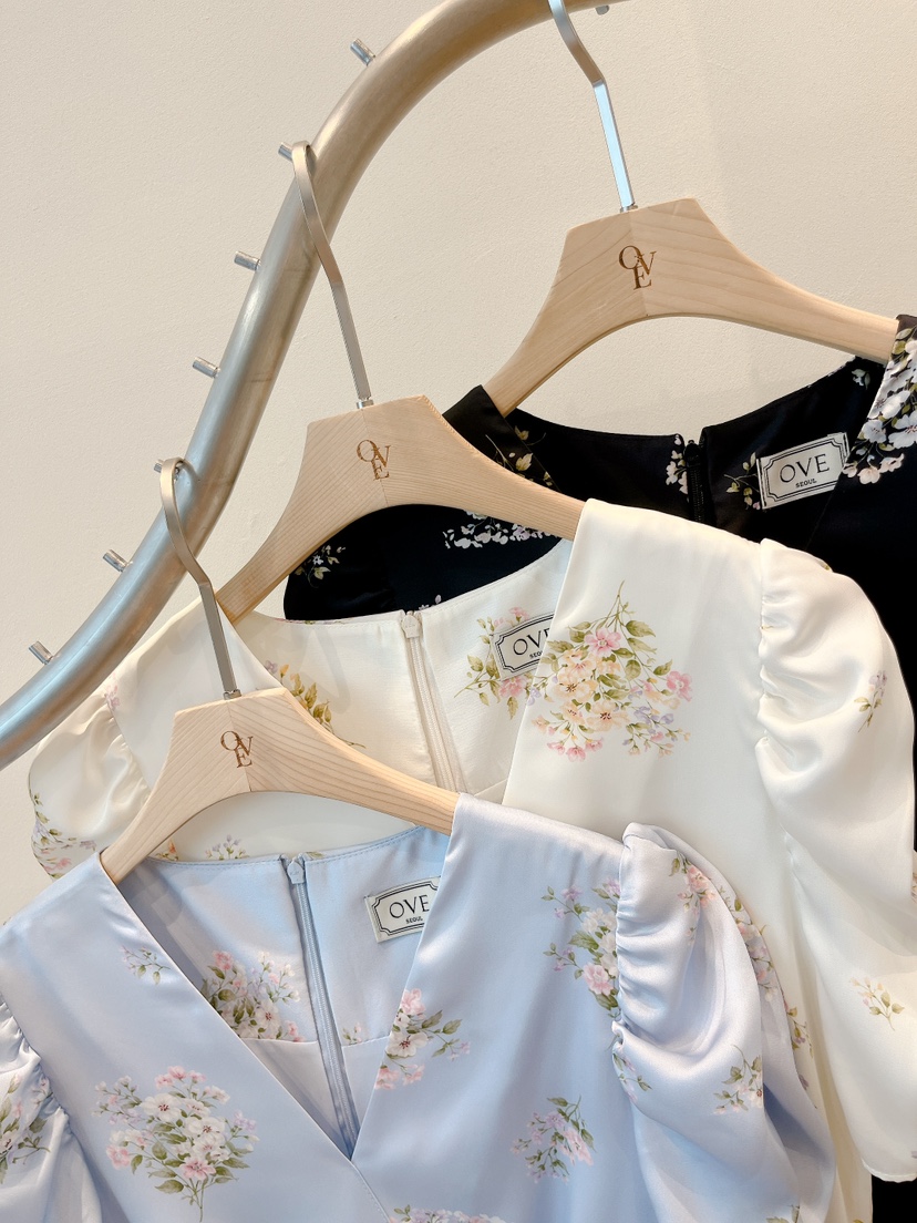 OVE東大門代購女士新品真品人氣休閑26春夏熱賣時尚連衣裙OVE連衣裙