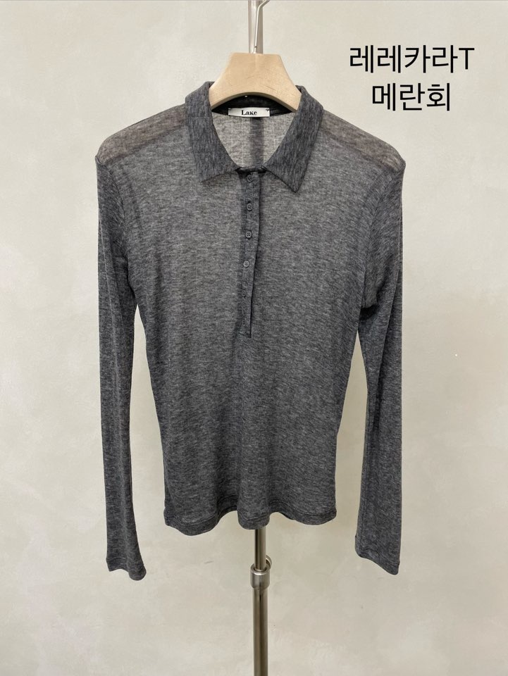 LAKE-A/KONI東大門實拍女士新品職業熱賣真品時尚長袖T恤Lake Side/KONI長袖T恤圖色1